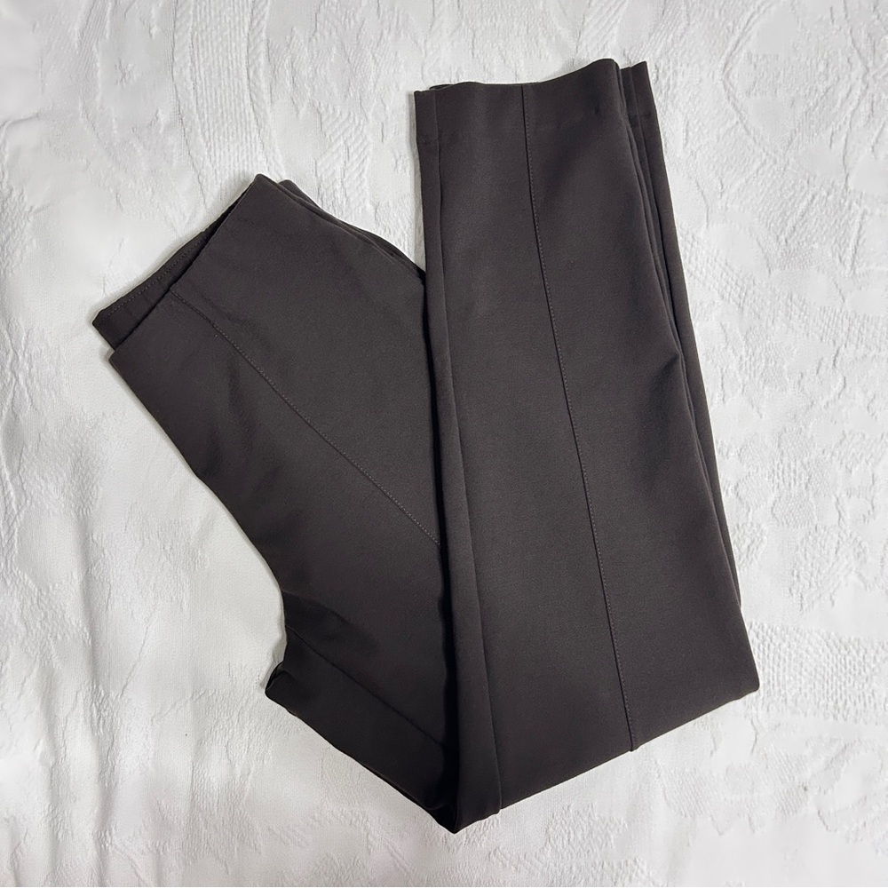 J.Jill Women’s Brown Pull on Pants Size Small Slim fit Work